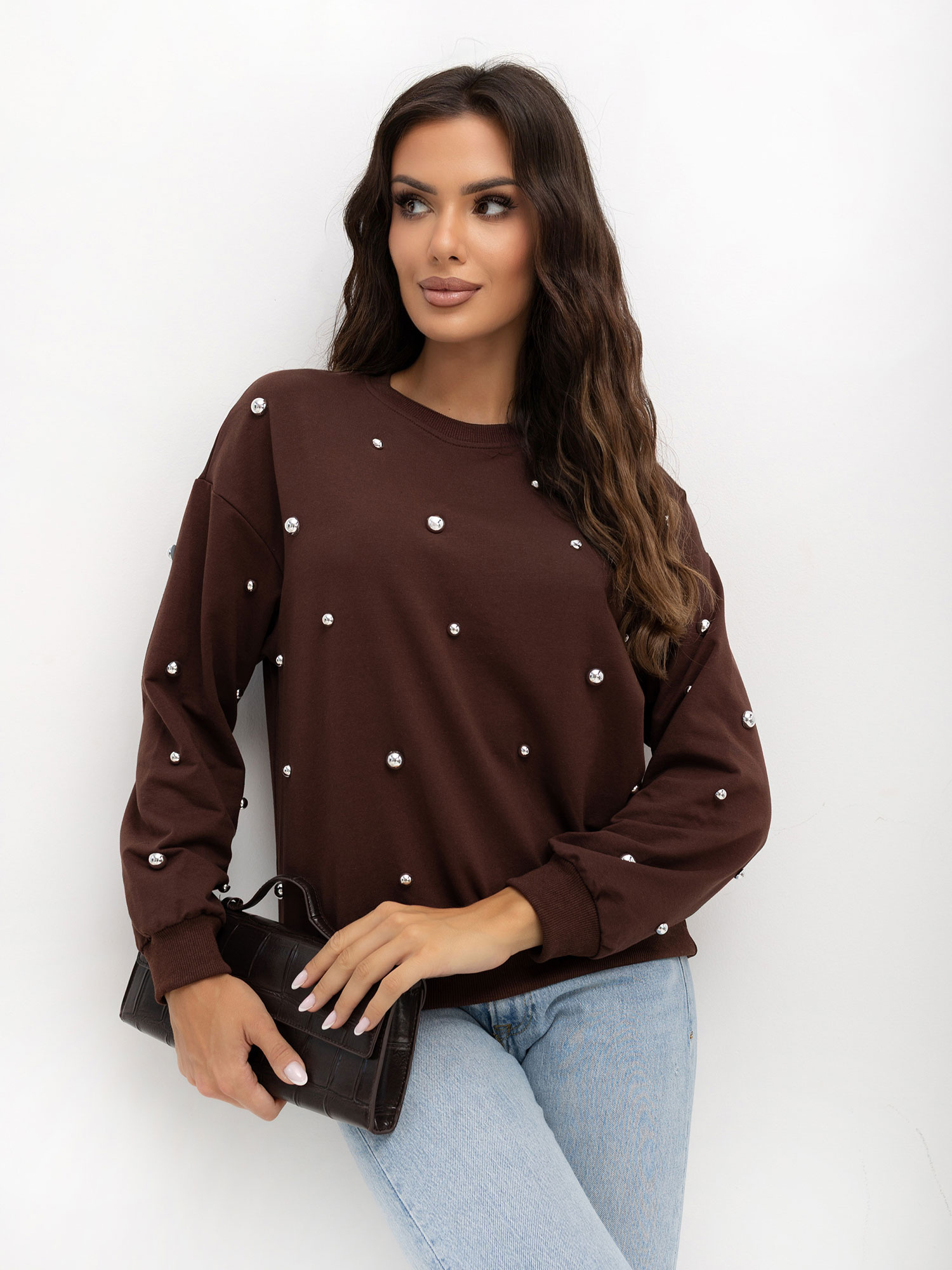Bluza brązowy