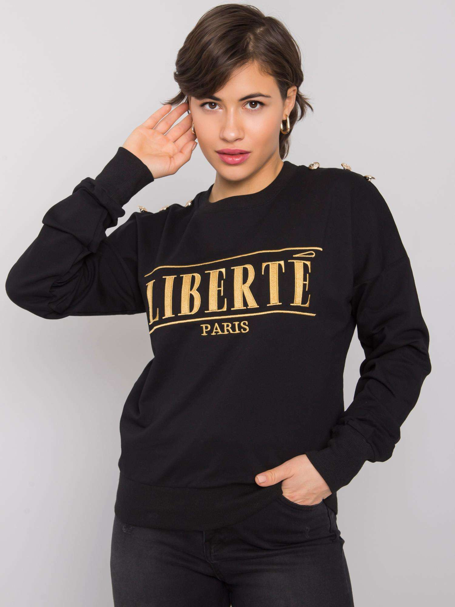 Czarna bluza Alita