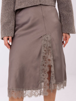 Fango elegancka spódnica z rozcięciem 