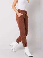 Brown pants Agueda RUE PARIS