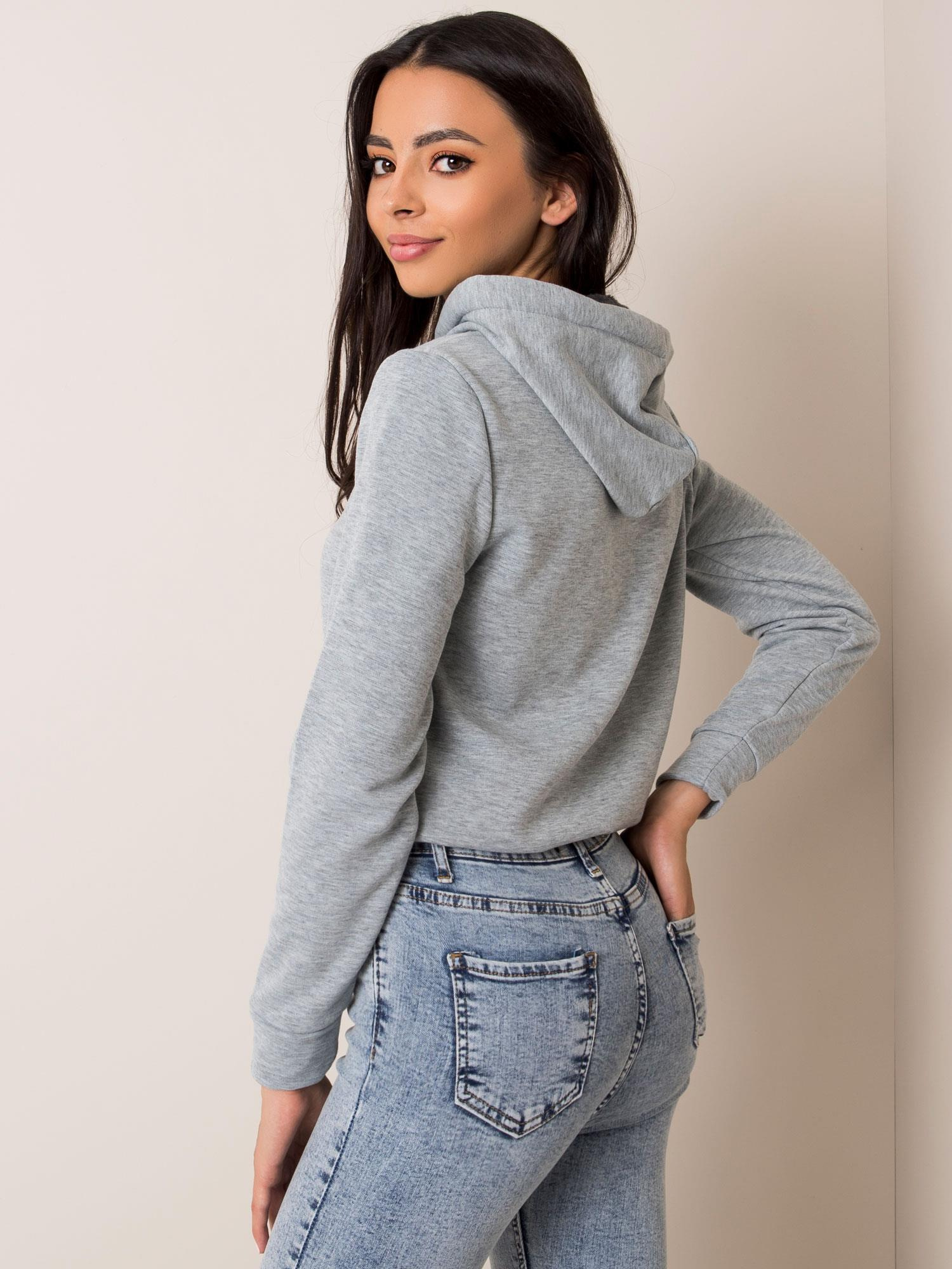 Grey sweatshirt Camille SUBLEVEL