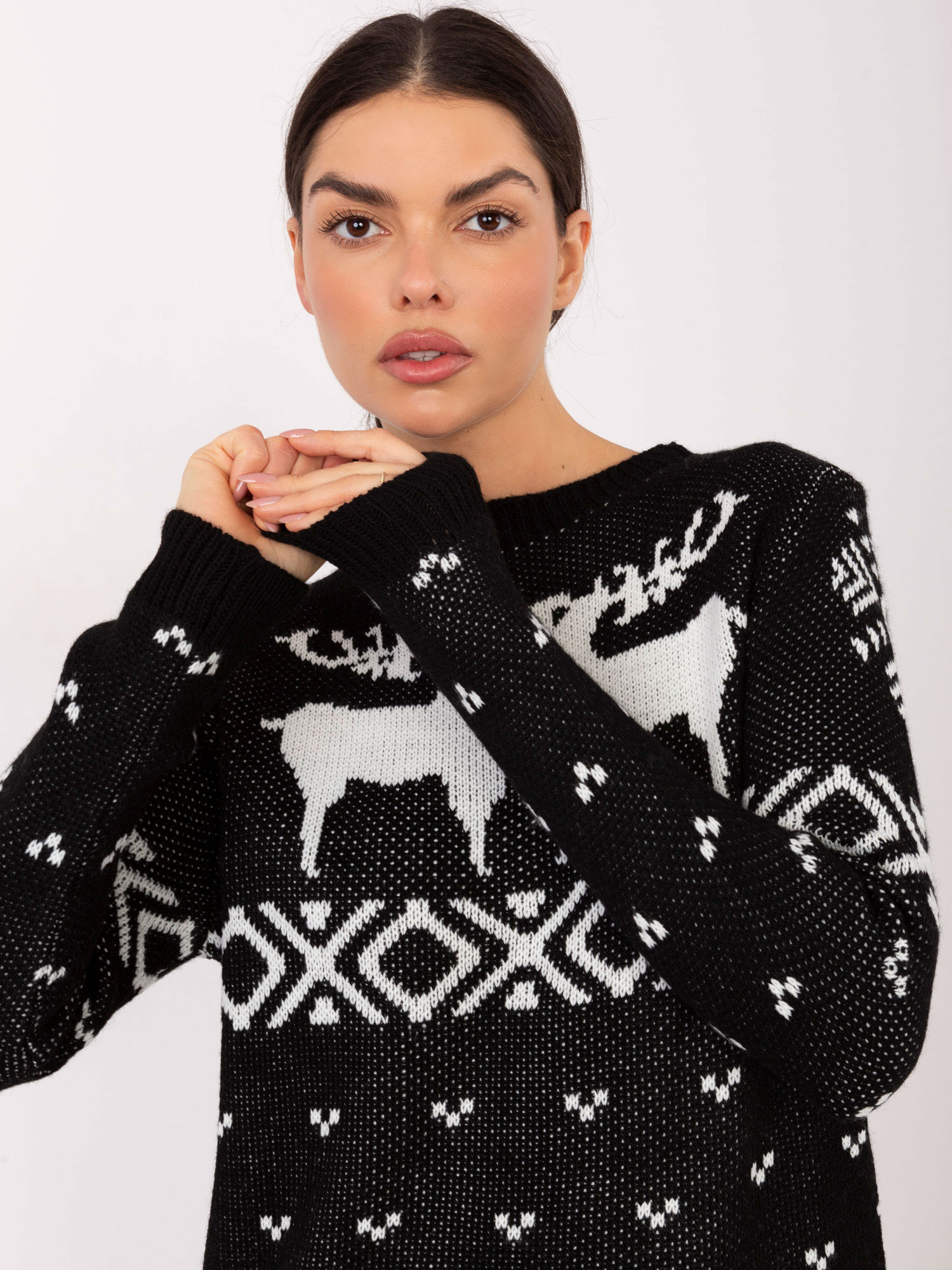 Sweter czarny