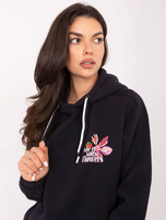 Grafitowa ocieplana bluza z kieszeniami SUBLEVEL