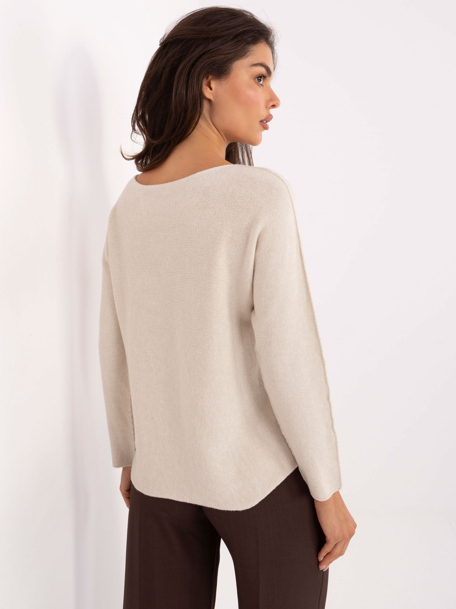 Sweter jasny beżowy