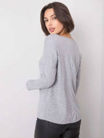 Szara melanżowa bluzka Modena