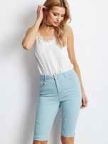 Miętowe szorty Nowwhat