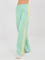 Pistacjowy dresowy komplet z bluzą oversize RUE PARIS