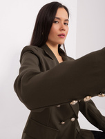 Hurt Khaki marynarka z ozdobnymi guzikami OCH BELLA