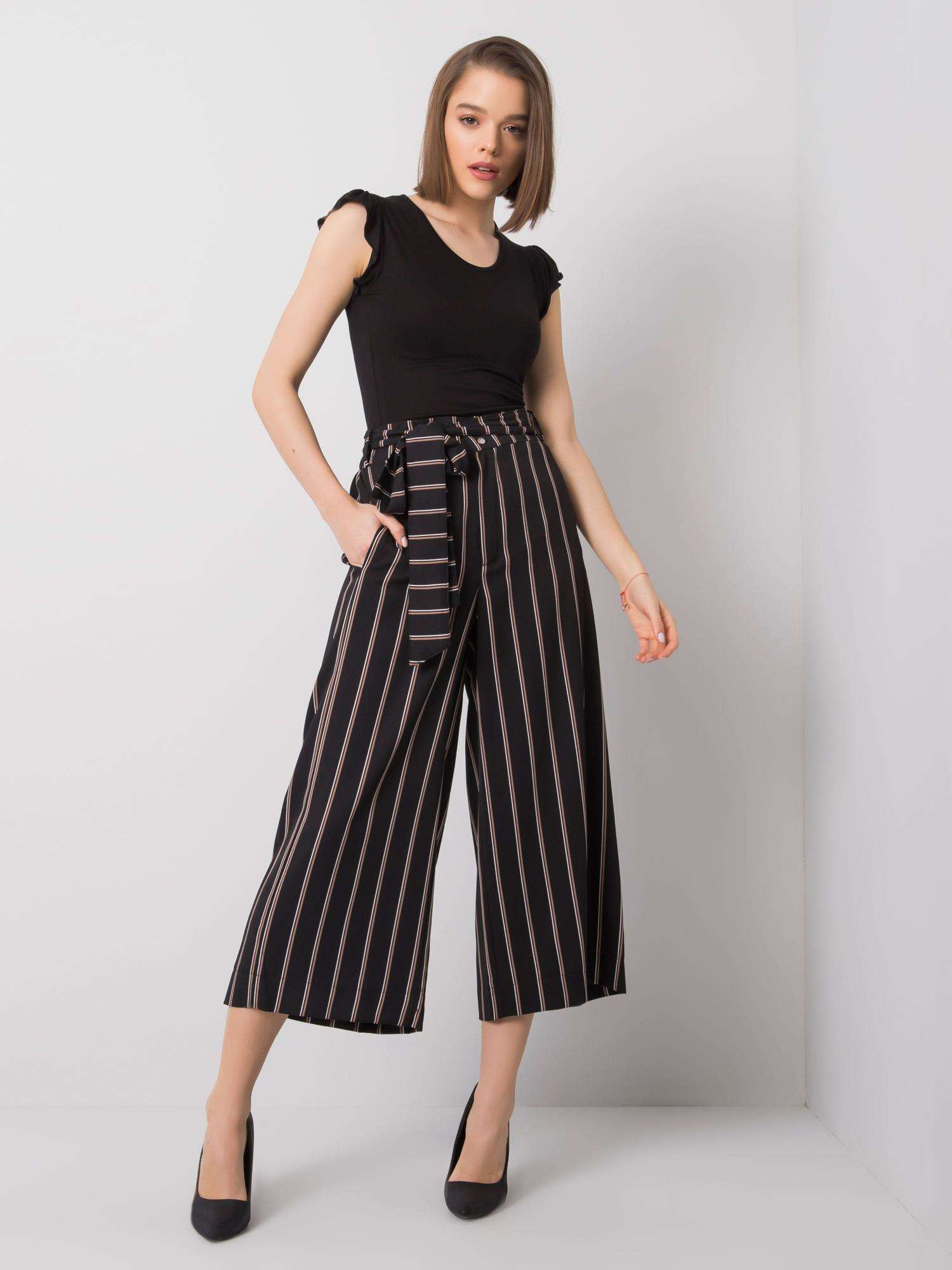 Schwarze Hose Valerie RUE PARIS.