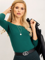 Ciemnozielona bluzka Blink