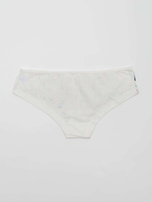 Białe majtki bawełniane