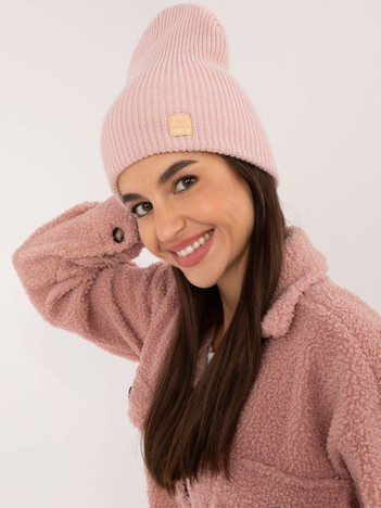 Hurt Light pink knitted winter hat RUE PARIS