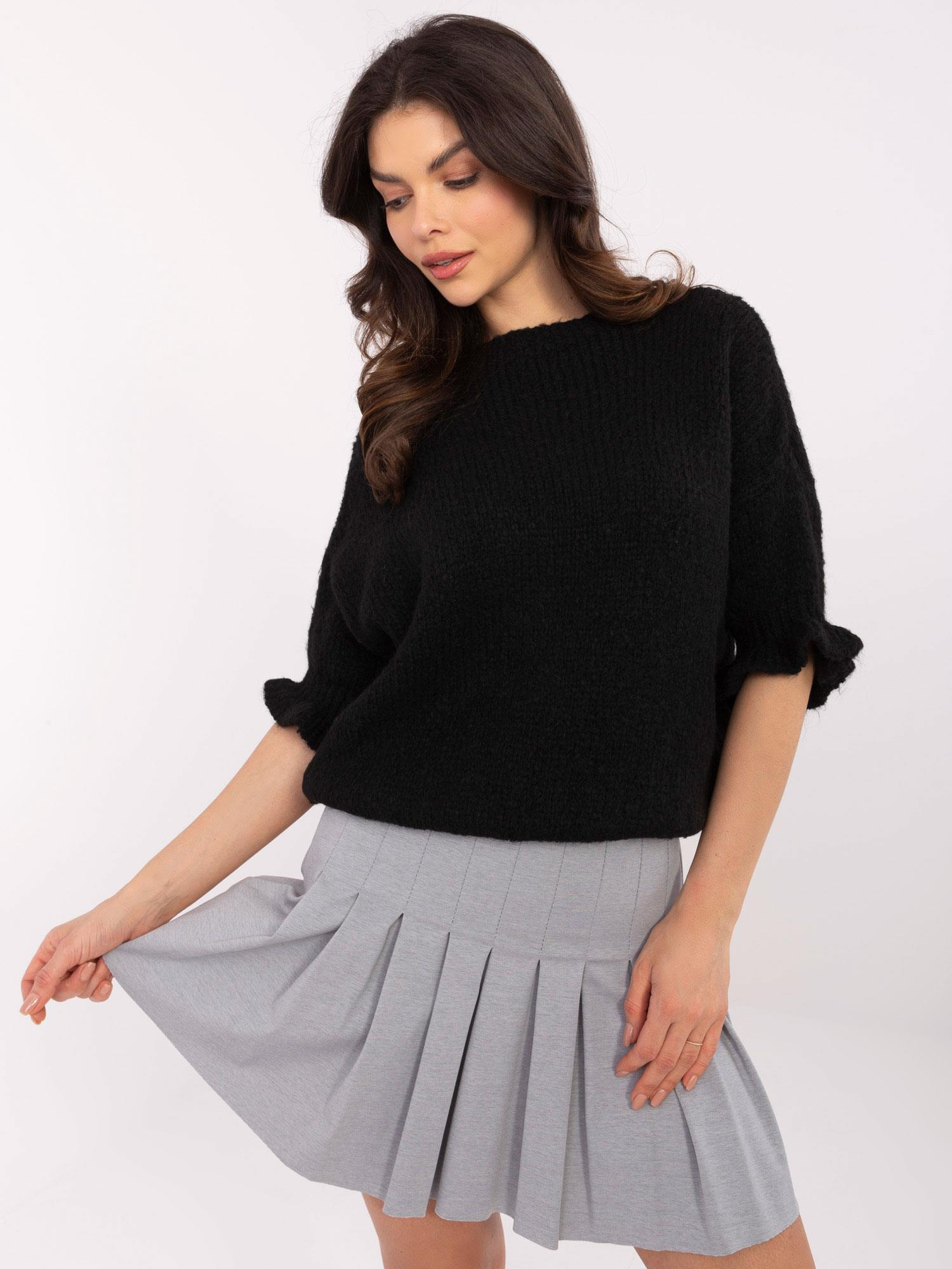 Sweter czarny