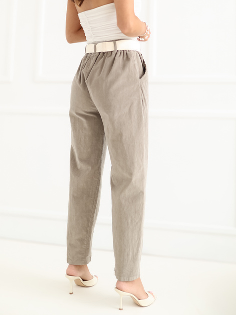 Fango sztruksowe spodnie z wysokim stanem