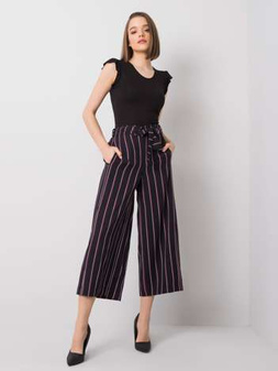 Navy blue trousers Valerie RUE PARIS S/M