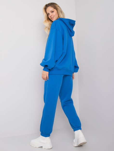 Ciemnoniebieski komplet dwuczęściowy z bawełny Lily RUE PARIS