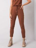 Ciemnobrązowe spodnie Approachable