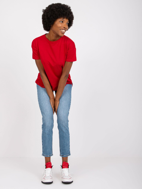 Bordowy t-shirt damski Honorine MAYFLIES