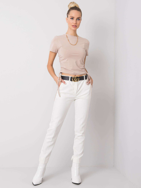 Beżowy t-shirt Rossa