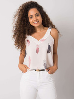 Oaklyn light beige top