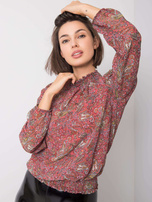 Brudnoróżowa bluzka Raya SUBLEVEL