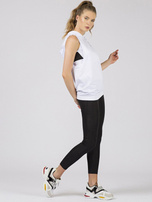 TOMMY LIFE Biała bluza z kapturem