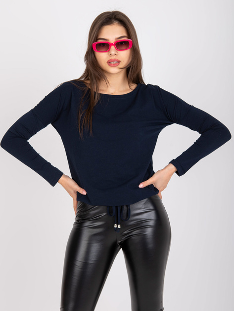 Granatowa bluzka Carla