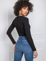 Basic black blouse
