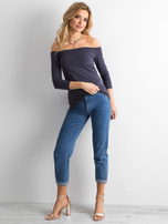 Grafitowa bluzka Live