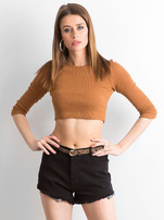 Czarne szorty z denimu