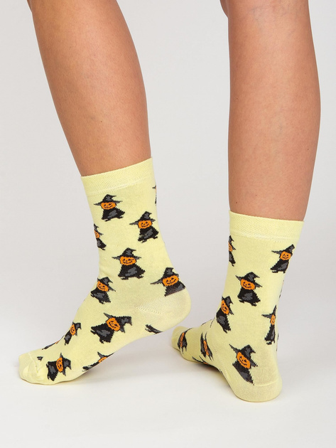 Zestaw damskich kolorowych skarpet 3-pak