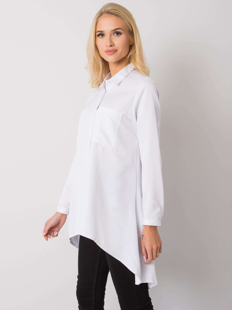 Biała koszula asymetryczna Gilliana