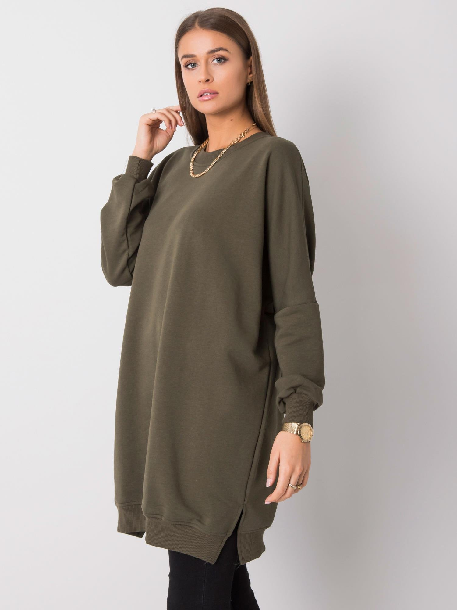 Khaki Kleid Emille.