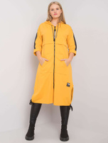Yellow long sweatshirt plus size Aydin