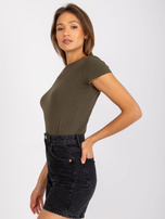 Khaki t-shirt Peachy