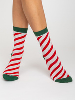 Skarpety z nadrukiem świątecznym 3 pary