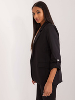 Hurt Czarna marynarka z podwiniętym rękawem OCH BELLA