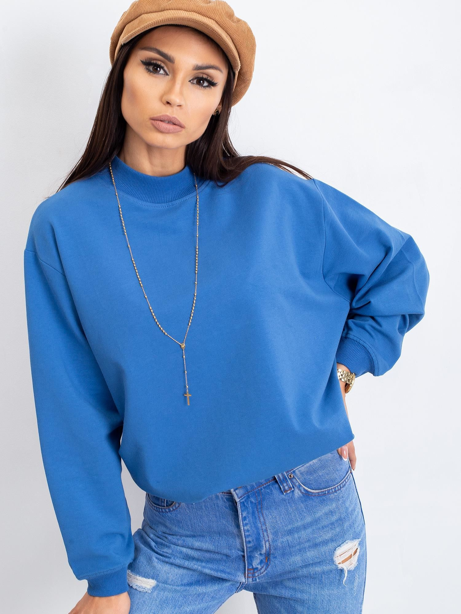 Niebieska bluza Twist