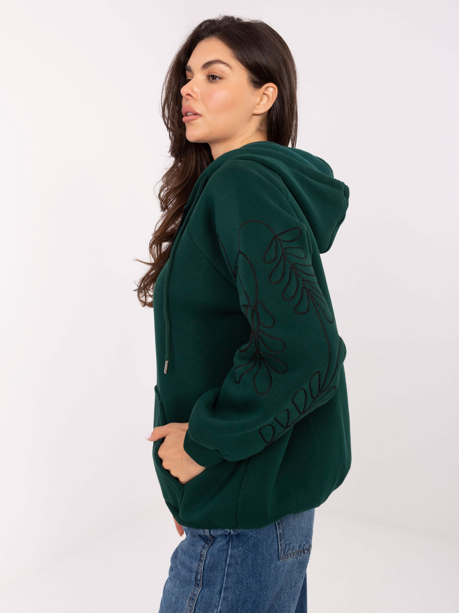 Bluza ciemny zielony