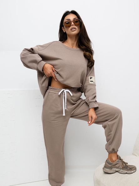 Fango dwuczęściowy komplet z naszywką RUE PARIS