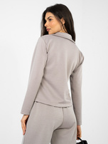 Fango tracksuit jacket with imitation pockets.