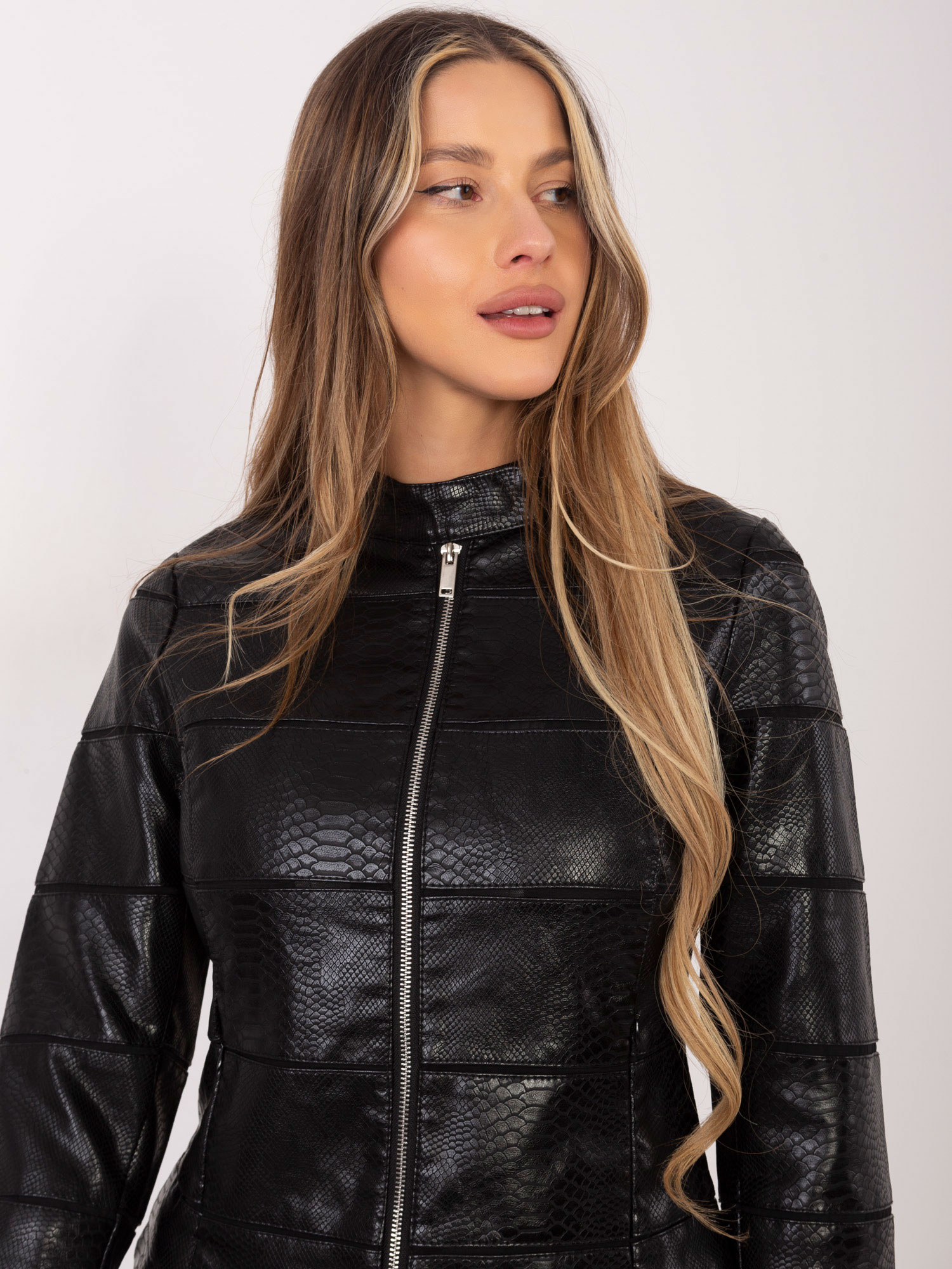 Czarna kurtka Biker