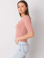 Rosa Bluse Elianna RUE PARIS.