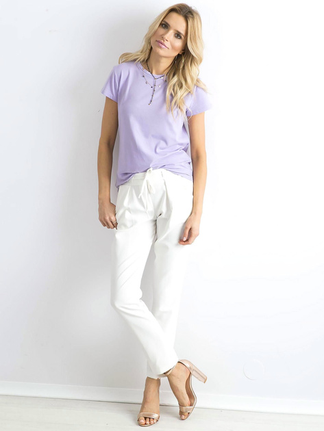 Lawendowy t-shirt Peachy