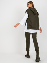Hurt Khaki three-piece casual set with pants.