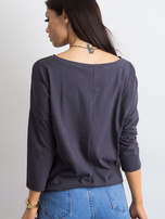 Grafitowa bluzka Fiona