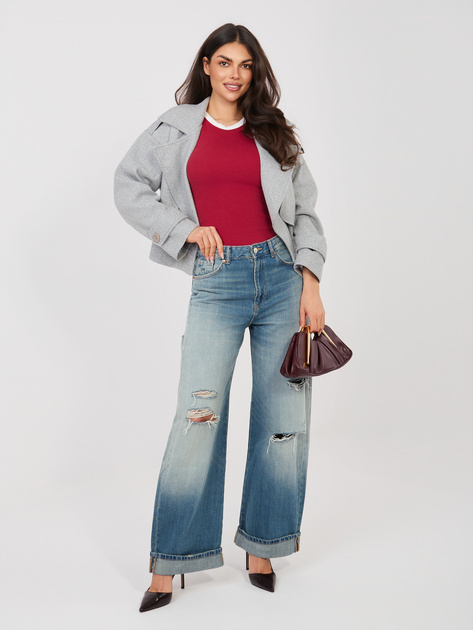 Ciemnoczerwony top bezrękawnik SUBLEVEL