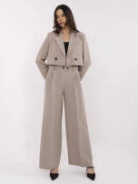 Fango women's suit with a short blazer RUE PARIS.