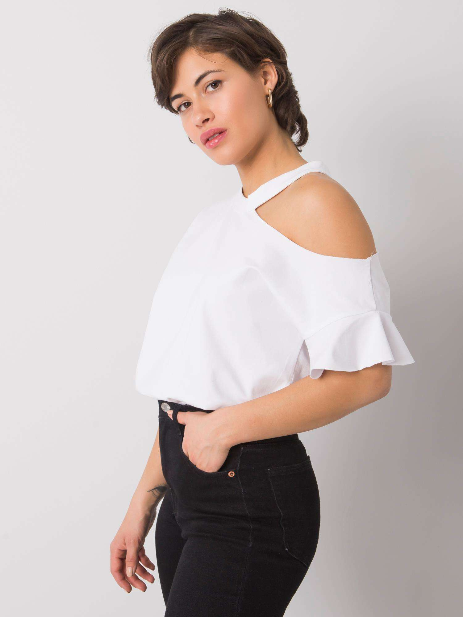 Rosalee White Blouse