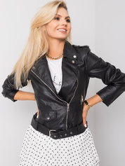Czarna kurtka ramoneska Elisa